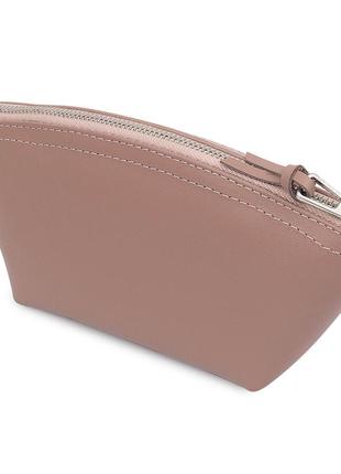 Жіноча шкіряна сумочка grande pelle 11524 рожевий2 фото