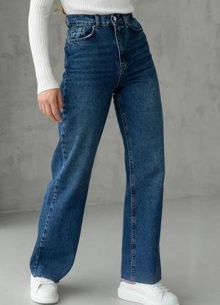 Джинси палаццо висока посадка жіночі новинка 2022