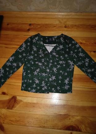 Пиджак женский со звезочками