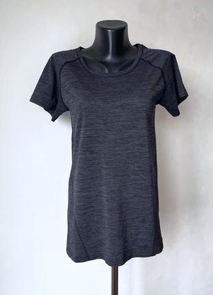 Спортивна футболка h&m для сорту сіра чорна термо