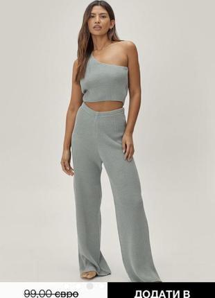 Актуальні широкі штани палаццо nasty gal