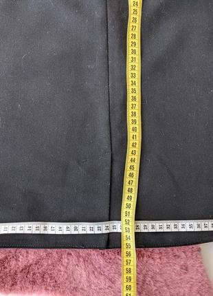 Стильна чорна спідниця класична юбка6 фото
