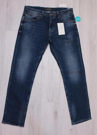 Джинсы мужские молодёжные слегка зауженные размер 40  manzara код-(4150)