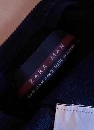 Zara man джемпер свитер шерсть