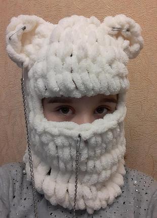 Балаклава з ушками