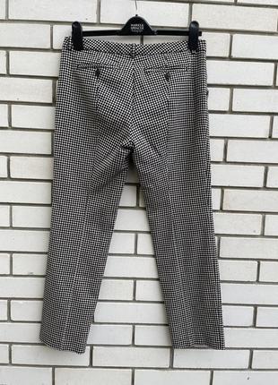 Классические брюки штаны с принтом хлопок max mara2 фото