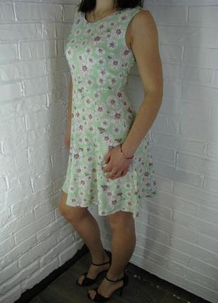 Платье женское летнее " анжелика" салатовое 421 фото