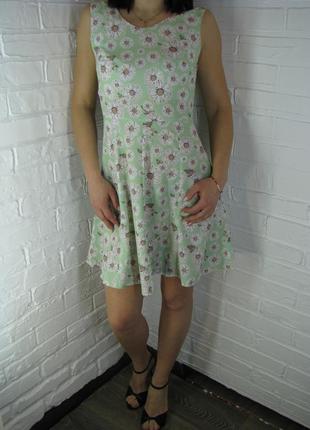 Платье женское летнее " анжелика" салатовое 422 фото