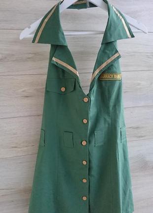Платье военной ann summers для ролевых игр секси платье военной милитари