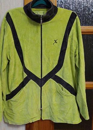 Кофта назамке велюрова р. 58