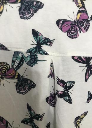 Блуза в бабочки 🦋4 фото