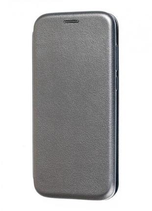 Чехол книжка premium case для meizu m6t silver
