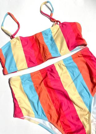 Женский разноцветный купальник 20224 фото
