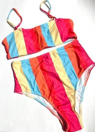 Женский разноцветный купальник 20223 фото