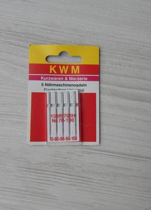 Набор иголок для швейной машины kwm нижняя