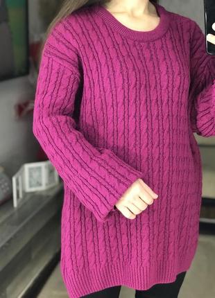 Стильный оригинальный качественный яркий свитер