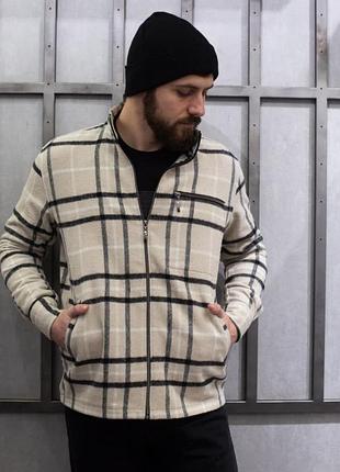 Рубашка теплая мужская оверсайз