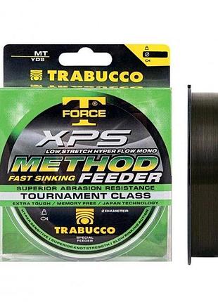 Леска trabucco t-force xps method feeder 150м 0,283мм 9,07кг (053-96-280)