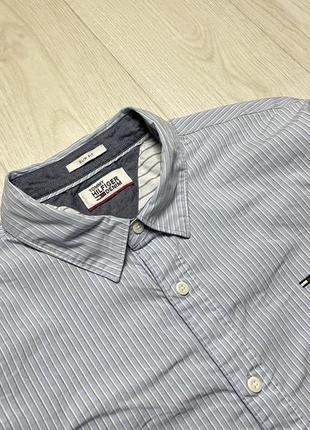 Мужская рубашка tommy hilfiger, размер xl4 фото