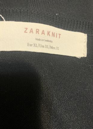 Тонка трикотажна кофта zara4 фото