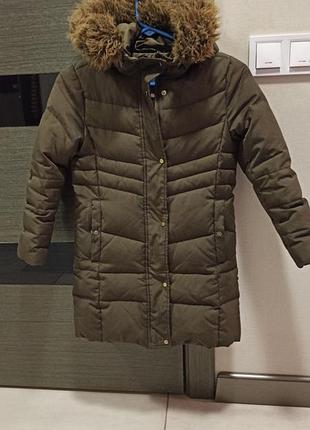 Куртка, пуховик zara, р. 128