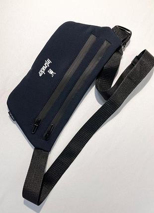 Поясная сумка intruder синяя бананка женская / мужская