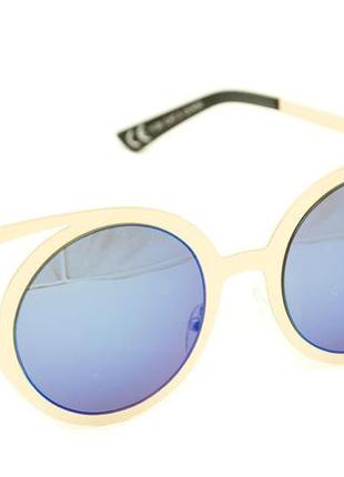 Сонцезахисні окуляри для жінок dasoon vision синій (1136 blue (ширина з оправою 13,5 см, висота з оправою 5,5 см, довжина дужки 14