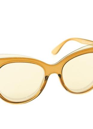 Сонцезахисні окуляри для жінок dasoon vision коричневий (g8311 brown (ширина з оправою 14 см, висота з оправою 5,5 см, довжина