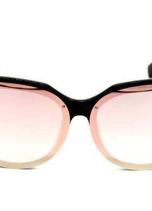 Сонцезахисні окуляри для жінок maiersha рожево-чорний (3305 pink-black (ширина з оправою 14 см, висота з