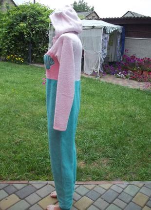 ( 15 - 17 лет ) love to lounge детская пижама кигуруми комбинезон флисовый б/у3 фото