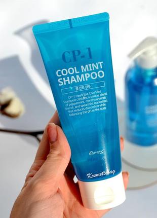 🌿шампунь з екстрактом ментолу cp-1 cool mint  shampoo (100 ml)
