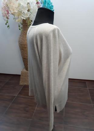 Базовий светр, кофта з золотистим відливом zara6 фото