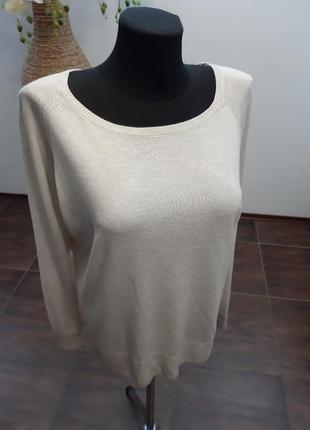 Базовий светр, кофта з золотистим відливом zara10 фото