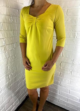 Женское платье желтое 521 hike 42