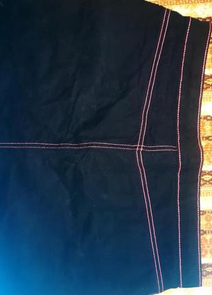 Чорна міні спідничка джинс denim&co р16-445 фото