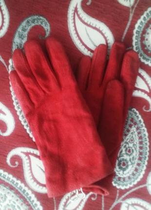 Зимові рукавиці з натуральної шкіри