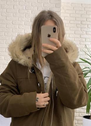 Парка довга тепла куртка 2