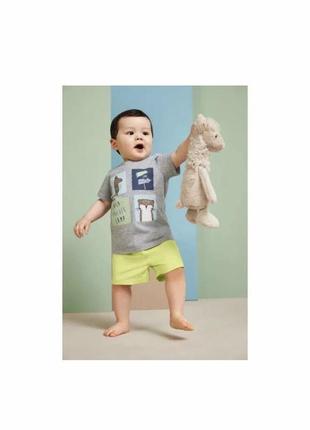 Летний комплект для малыша шорты боди футболка2 фото