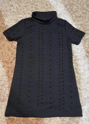 Трикотажное платье