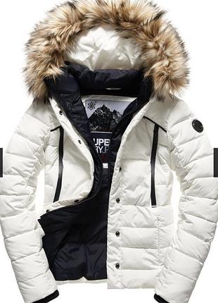 Пуховик куртка superdry