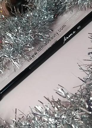 Кисть для розтушовування тіней № 403 round blending brush від бренду firma beauty