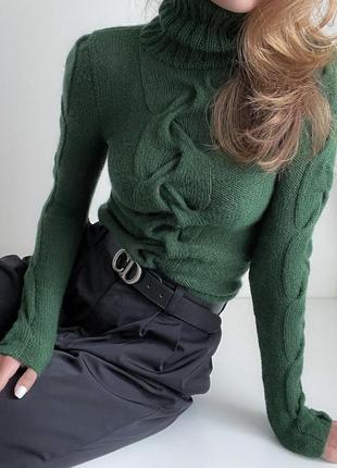 Базовий светр з високим горлом7 фото
