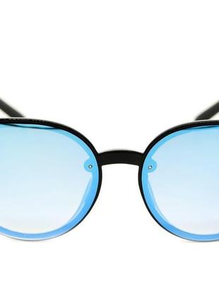 Сонцезахисні окуляри для жінок maiersha синій (3296 blue (ширина з оправою 14 см, висота з оправою 5,5 см, довжина дужки 14 см)