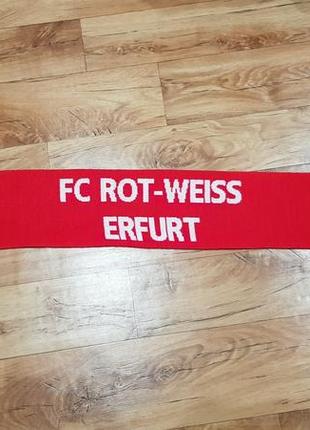 Футбольный шарф fc rot-weiss erfurt