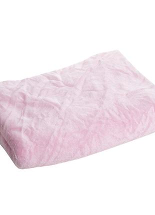 Іграшка-плед муфта мишка-полуничка рожева, плед 107*157 см