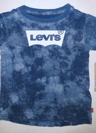 Стильная футболка levis на девочку 4 года2 фото