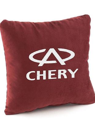 Автомобильные подушку с логотипом chery флок