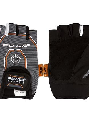 Перчатки для фитнеса и тяжелой атлетики power system pro grip evo ps-2250e grey xs