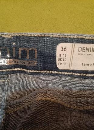 Синие джинсы скинни denim 1982  takko-fashion6 фото