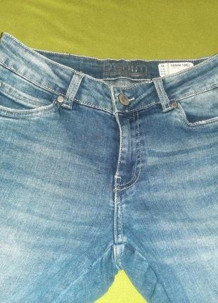 Синие джинсы скинни denim 1982  takko-fashion4 фото